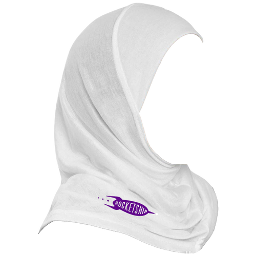Rocketship White Hijab
