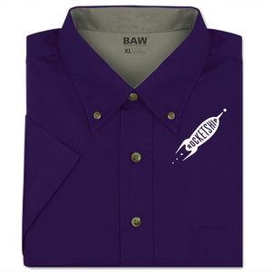 RNE Twill Short Sleeve Button Up