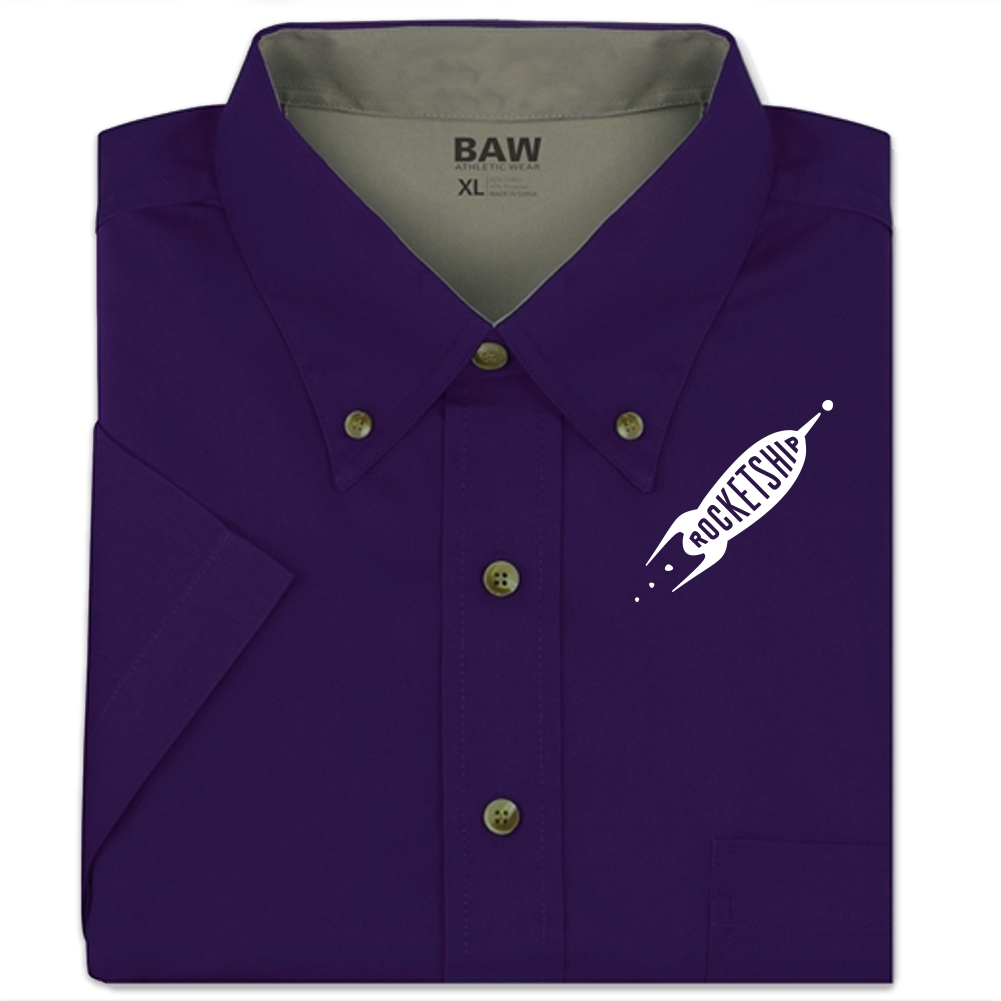 RNE Twill Short Sleeve Button Up
